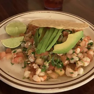 Ceviche Tostada
