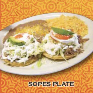 Sopes Plate