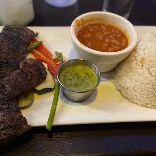 Churrasco con Salsa Chimichurri