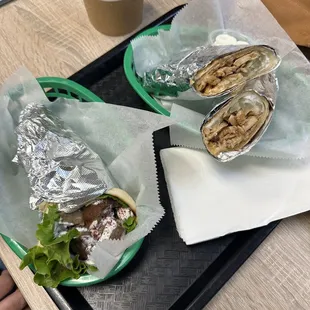 Shawarma Wrap, BEEF &amp; LAMB GYRO PITA