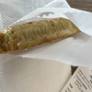Baklava roll