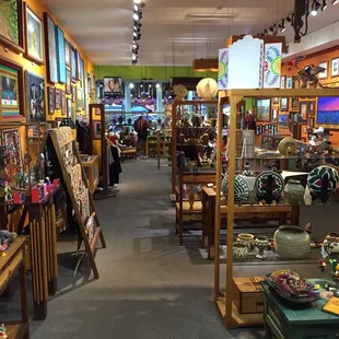 No close up pics... lots of Native American artwork!