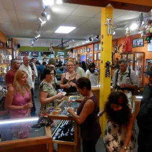First Friday at Velez Galleries.