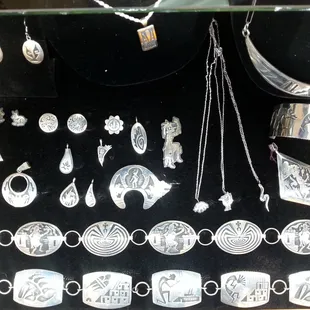 Hopi jewelry at Velez Galleries