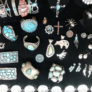 Navajo Jewelry at Velez Galleries