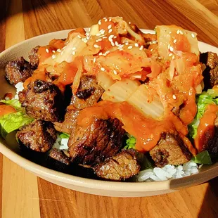 steak, food