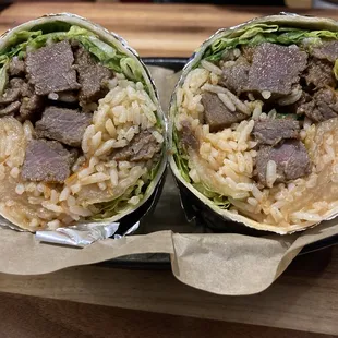 Korean BBQ Burrito