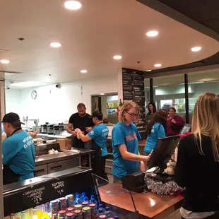 sushi and sashimi, interior