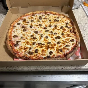 Sausage pizza