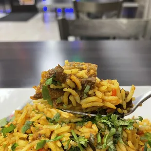 Goat Biryani - Very good