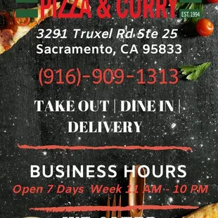 Very  good Indian food and Indian pizzas