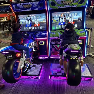 two people playing a video game
