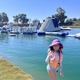 Obstacle course area