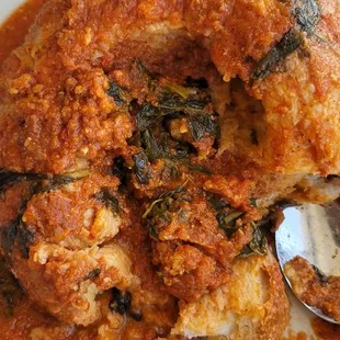 The mushy tomato basil soup.  Urrrgh!