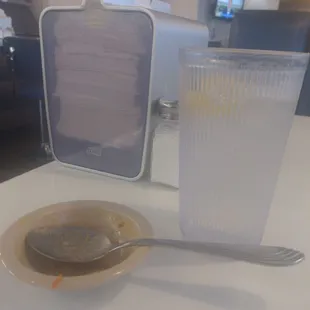 Lasagna Soup Sample. The size of the spoon tells you the size of the noodles and the chunks of meat.