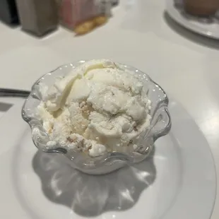 Toasted coconut ice cream so good