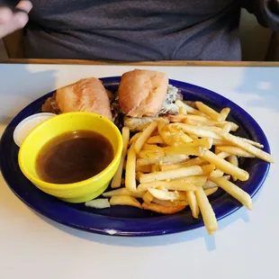 a plate of food
