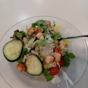 Ranch side salad