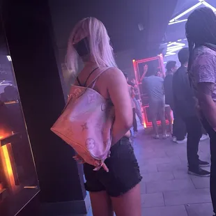 Girl who solicits for drinks in the club. I know it&apos;s our choice but I don&apos;t she will ever pay for her own drinks.