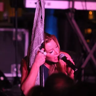 Taylor Dayne performs at Velvet Sessions, Hard Rock Hotel Orlando, in March 2013.