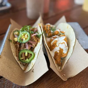 #8 Korean Fried Rice #3 Spicy Tikka Chicken