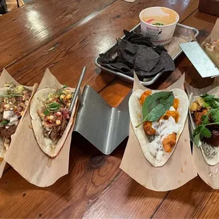 Red curry coconut queso (GF) **