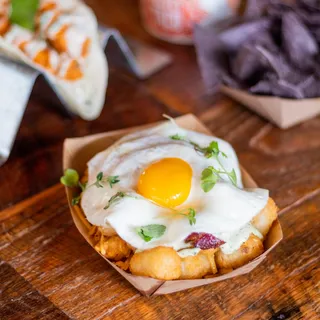 Crisp Tots & Sunny Egg*(GF)