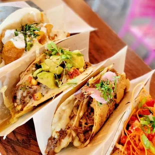 #3 Spicy Tikka Chicken #12 Slow-Roasted Angus Brisket #11.5 Chimichurri Steak #14.5 Sweet Chile Shrimp