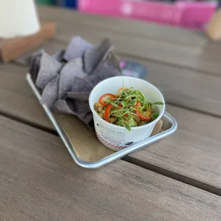 Best guac ever was the pineapple Fresno guac!