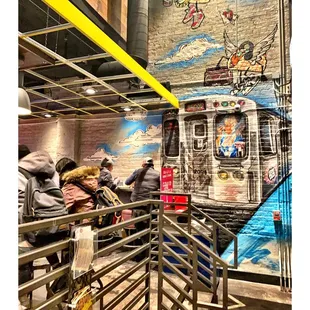 Inside Velvet Taco. W Randolph St.Location.Nice Variety Beef Chicken Pork Fish Vegan Tacos. Pretty Pretty Good! Beer &amp; Margaritas! Cool!