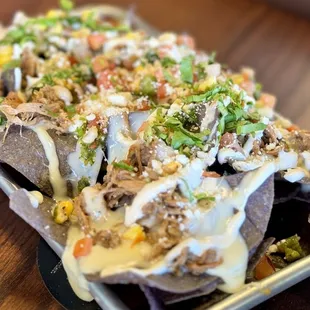 Brisket nachos