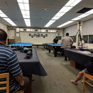 billiards and pool tables