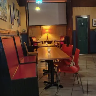 Lots of seating.
