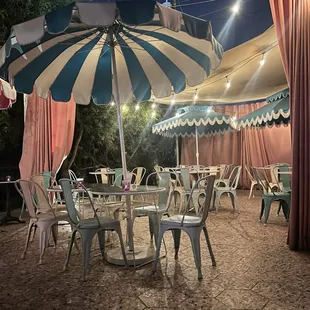 Outdoor Patio seating