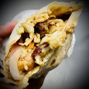 Jerk Chicken Burrito