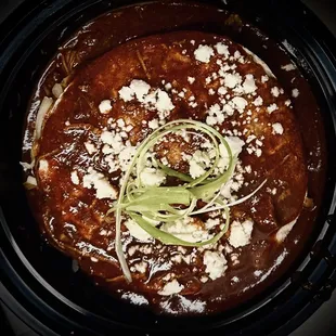 Chicken &amp; Cheese Enchilada