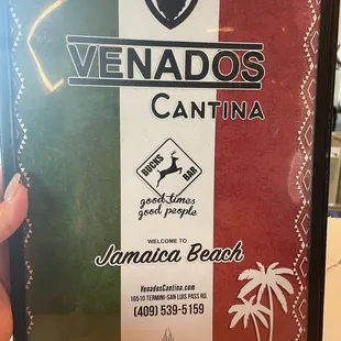 a picture of a venados cantina sign