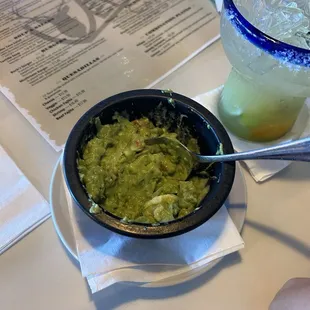 The guacamole was excellent!