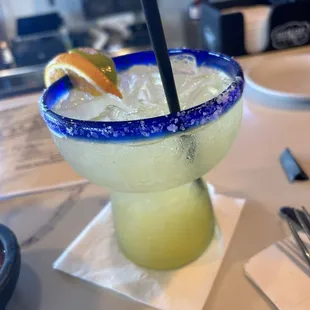 Skinny margarita was great!