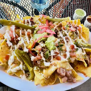 Nachos with Birria