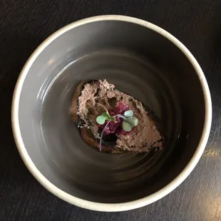 Chicken liver mousse