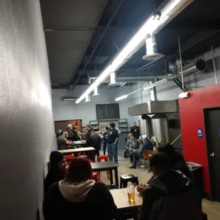 Soft opening night.