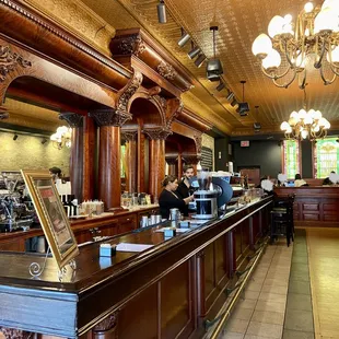 interior of restaurant