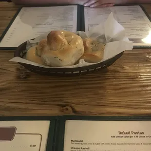 Breadsticks we nice and fluffy we added a side of marinara