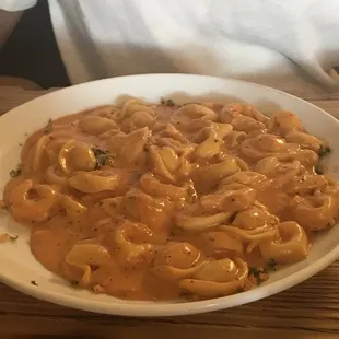Lunch Tortellini Alla Panna was amazing and pretty large for a lunch portion