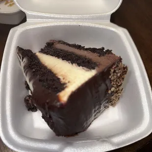 Chocolate & White Mousse Cake