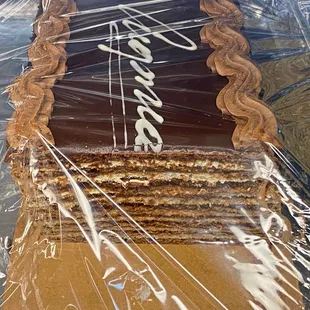 The Praga cake aka chocolate cake