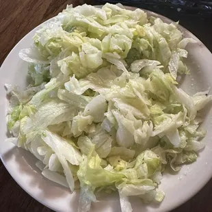 salad, if you can call it that