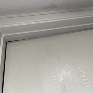 Overpainted doors = your bedroom, bathroom, and closet doors don&apos;t close all the way