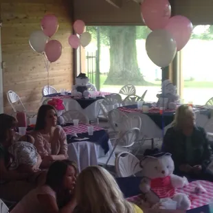 Second seating area...with views of golf course.